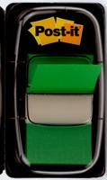 Post-it index standaard, ft 24,4 x 43,2 mm, houder met 50 tabs, groen - thumbnail