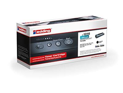 Edding Tonercassette vervangt Brother TN-325BK, TN325BK Compatibel Zwart 4000 bladzijden edding 1016 Edding Tonercassette vervangt Brother TN-325BK, TN325BK Compatibel Zwart 4000 bladzijden edding 1016