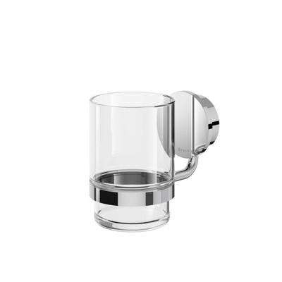 Glashouder met Glas Geesa Opal Chroom Glashouder met Glas Geesa Opal Chroom