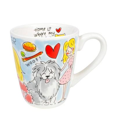 Blond Amsterdam mok dog lover