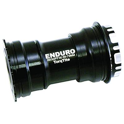 ENDURO BEARINGS Torqtite bottom bracket - pf30 to 30mm (narrow) - a/c ss - black