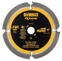 DeWALT Cirkelzaagblad voor Cementplaten | Extreme | Ø 160mm Asgat 20mm 4T - DT1470-QZ - thumbnail