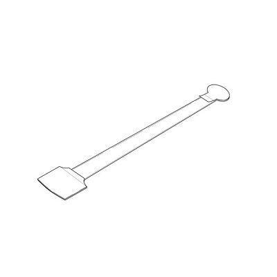 Wobbler transparant 20cm 100 stuks Wobbler transparant 20cm 100 stuks