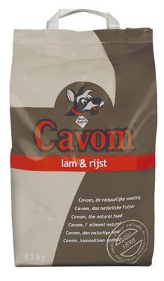 Cavom Compleet lam en rijst hondenvoer 5 kg