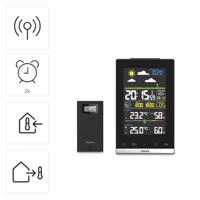 Hama Weerstation Jamaica met Radio Wekker Zwart - thumbnail