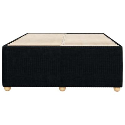Bedframe zonder matras 120x190 cm stof zwart