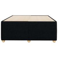 Bedframe zonder matras 120x190 cm stof zwart - thumbnail