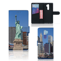 Xiaomi Note 8 Pro Flip Cover Vrijheidsbeeld - thumbnail