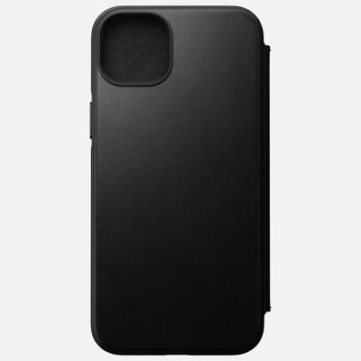 Nomad Modern leather folio iPhone 14 Plus - Black