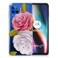 Motorola Moto G 5G Plus TPU Case Roses - thumbnail