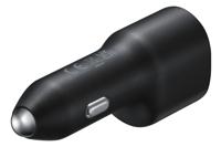 Samsung EP-L4020NBEGEU USB-oplader 25 W, 15 W 1x USB-C, 1x USB-A USB PD 3.0, QC 2.0, Adaptive Fast Charge Zwart Auto Snellader - thumbnail