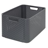 Curver style opbergmand 30l antraciet - thumbnail