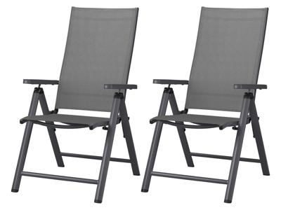 LIVARNO 2 Verstelbare tuinstoelen Houston LIVARNO 2 Verstelbare tuinstoelen Houston