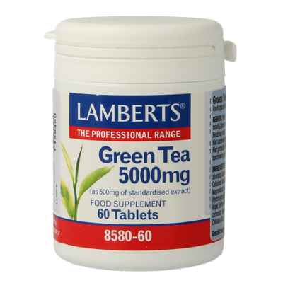 Lamberts Groene Thee 5000mg Tabletten Lamberts Groene Thee 5000mg Tabletten