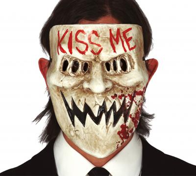 Kiss Me Halloween Masker