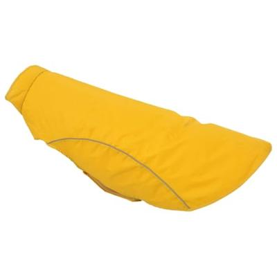 VidaXL Hondenregenjas met reflecterende strips polyester geel 3xl