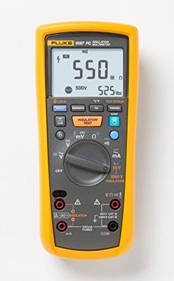 Fluke 1587KIT/62MAX+ FC Isolatiemeter 50 V, 100 V, 250 V, 500 V, 1000 V 2 GΩ