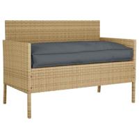 Kussen Antraciet 120 x 60 x 12 cm Oxford Stof - thumbnail