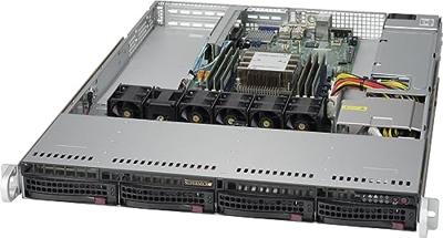 Supermicro SuperServer 5019P-WT Intel C622 LGA 3647 Rack (1U) Zwart - Serverbarbones (Intel C622, LGA 3647, Intel, Intel® Xeon®, DDR4-SDRAM, 768 GB)
