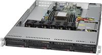 Supermicro SuperServer 5019P-WT Intel C622 LGA 3647 Rack (1U) Zwart - Serverbarbones (Intel C622, LGA 3647, Intel, Intel® Xeon®, DDR4-SDRAM, 768 GB) - thumbnail