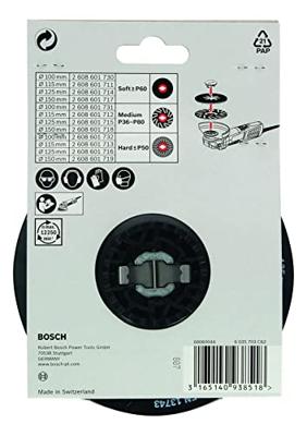 Bosch Accessoires X-LOCK Steunschijf voor fiberschijven 125 mm medium - 1 stuk(s) - 2608601715 Bosch Accessoires X-LOCK Steunschijf voor fiberschijven 125 mm medium - 1 stuk(s) - 2608601715
