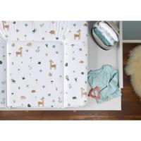 Rotho Aankleedkussen Bosdieren 85x72 cm Wit - thumbnail