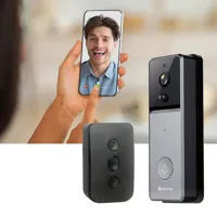 Denver WiFi video deurbel draadloos + plugin gong SMART Wi-Fi TUYA - 6991000 - thumbnail