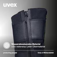 uvex S3L PU W11 6878243 Hoge veiligheidsschoenen S3L Schoenmaat (EU): 43 Zwart 1 paar - thumbnail