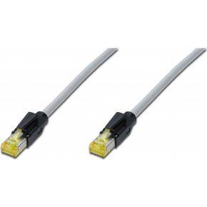 Digitus DK-1643-A-200 RJ45 Netwerk Aansluitkabel S/FTP 20.00 m Grijs Halogeenvrij, Verdraaide paren