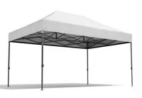 Easy up Premium Partytent 3x3m PVC gecoat polyester, kies je kleur - thumbnail