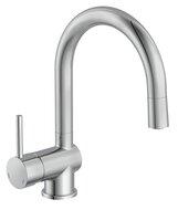 LED-Keukenmengkraan Schutte Stella Draaibare Uitloop 3 Kleuren Chroom - thumbnail