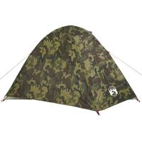VidaXL Koepeltent 4-persoons waterdicht camouflage - thumbnail