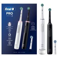 Oral B PRO 3 3900 Duo Tandenborstel Zwart - thumbnail