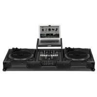 UDG Ultimate Flight Case Set Black Plus voor Pioneer DJ PLX-CRSS12 (met wielen en laptop-shelf) - thumbnail