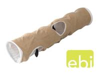 D&D Homecollection cat tunnel Cote d'Ivoire jute voor katten Per stuk - thumbnail