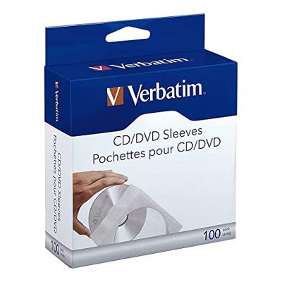 Verbatim 49976 CD-hoes 1 CD/DVD/Blu-Ray Wit Papier 100 stuk(s) Verbatim 49976 CD-hoes 1 CD/DVD/Blu-Ray Wit Papier 100 stuk(s)