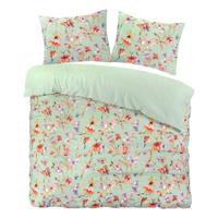 Papillon Nora Dekbedovertrek Groen-Lits-jumeaux (240 x 200/220 cm) - thumbnail