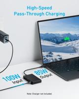 Anker USB-C Hub 332 (5-in-1, 4K HDMI) met 100W HDMI-scherm, 4K@30Hz, 5Gbps USB-C en USB-A datapoorten voor MacBook, iPad, Lenovo, Dell, laptops HP en anderen - thumbnail