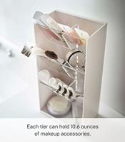 Yamazaki Make up Organizer - Tower - Wit - thumbnail