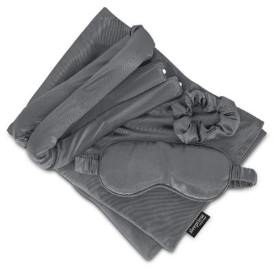 RoyalTextile - Beauty Slaapset 4-delig - Antraciet - Default Title