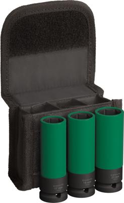 Bosch Accessoires 3-delige Doppenset | 85 mm, 17; 19; 21 mm 1/2"extra diep - 2608003033 Bosch Accessoires 3-delige Doppenset | 85 mm, 17; 19; 21 mm 1/2"extra diep - 2608003033