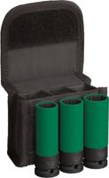 Bosch Accessoires 3-delige Doppenset | 85 mm, 17; 19; 21 mm 1/2"extra diep - 2608003033 - thumbnail