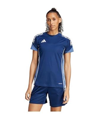 adidas Tiro 25 Competition Trainingsshirt Dames Donkerblauw Wit