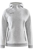 Craft 1910629 Core Soul Hood Sweatshirt W - Grey Melange - L - thumbnail