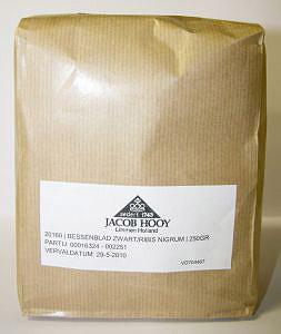 Jacob Hooy Bessenblad zwart 250 Gram Jacob Hooy Bessenblad zwart 250 Gram