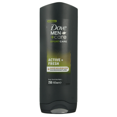Shower men + care sport active & fresh 250 Milliliter