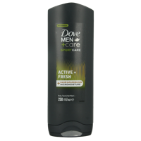 Shower men + care sport active & fresh 250 Milliliter - thumbnail