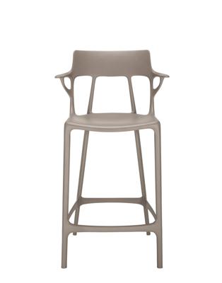 Kartell A.I. barkruk H65 Grijs