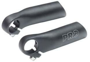 PRO Anatomic Bar-Ends 80 mm - Zwart PRO Anatomic Bar-Ends 80 mm - Zwart