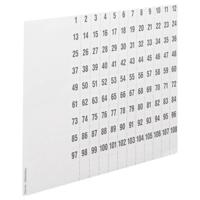 Hager ZZ90C Markeervellen Wit 1 stuk(s) - thumbnail